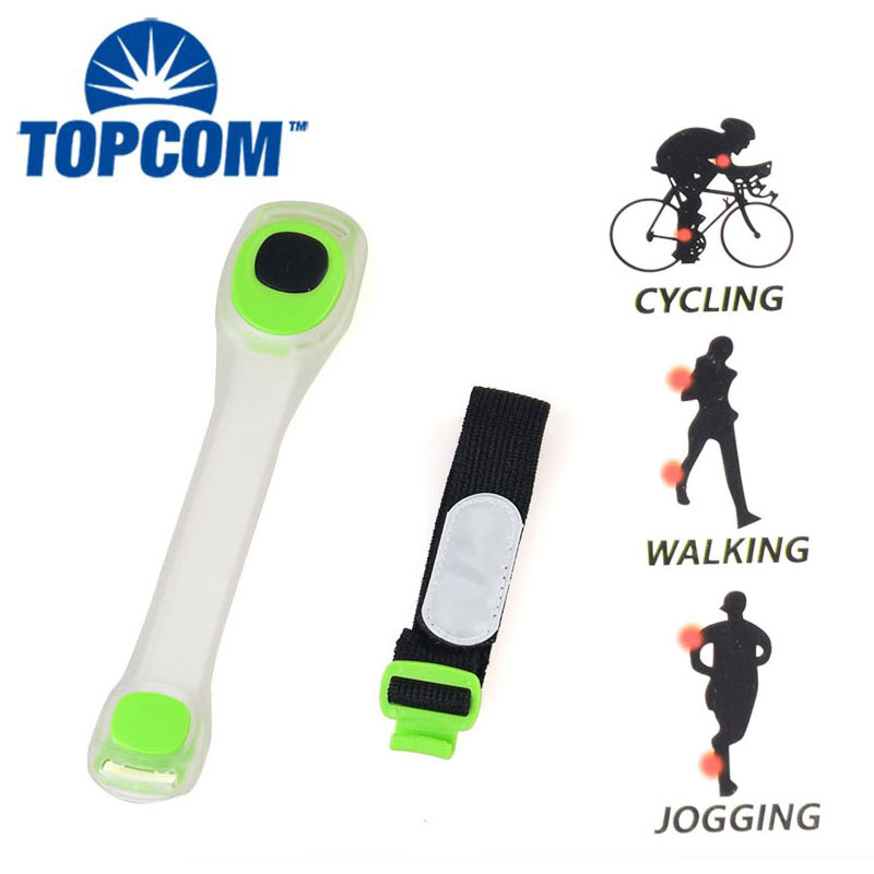 Running Safety Arm Band LED Flashing Light Safety Armband Flashlight