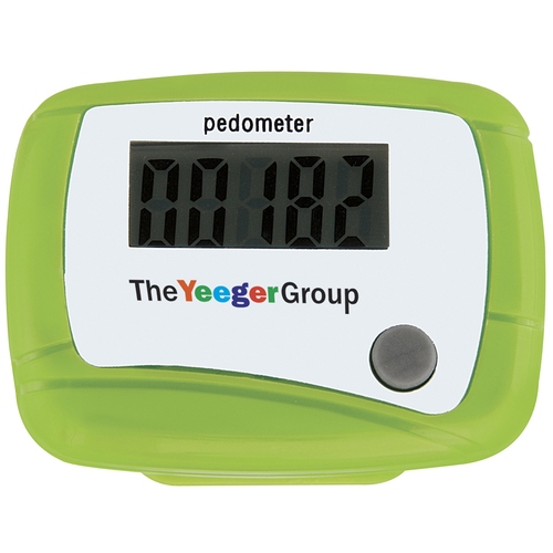 Free Pedometer Wholesale with Belt Clip/plastic mini digital passometer green in heart shape pedometer