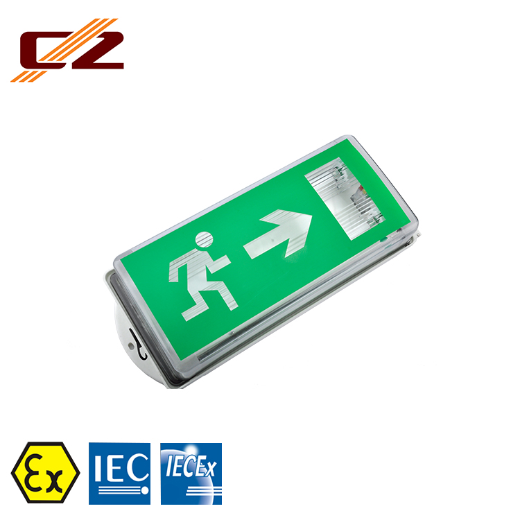 Hot Sales Manufacturing LED 3W Charging Exit Explosion Proof Emergency Light