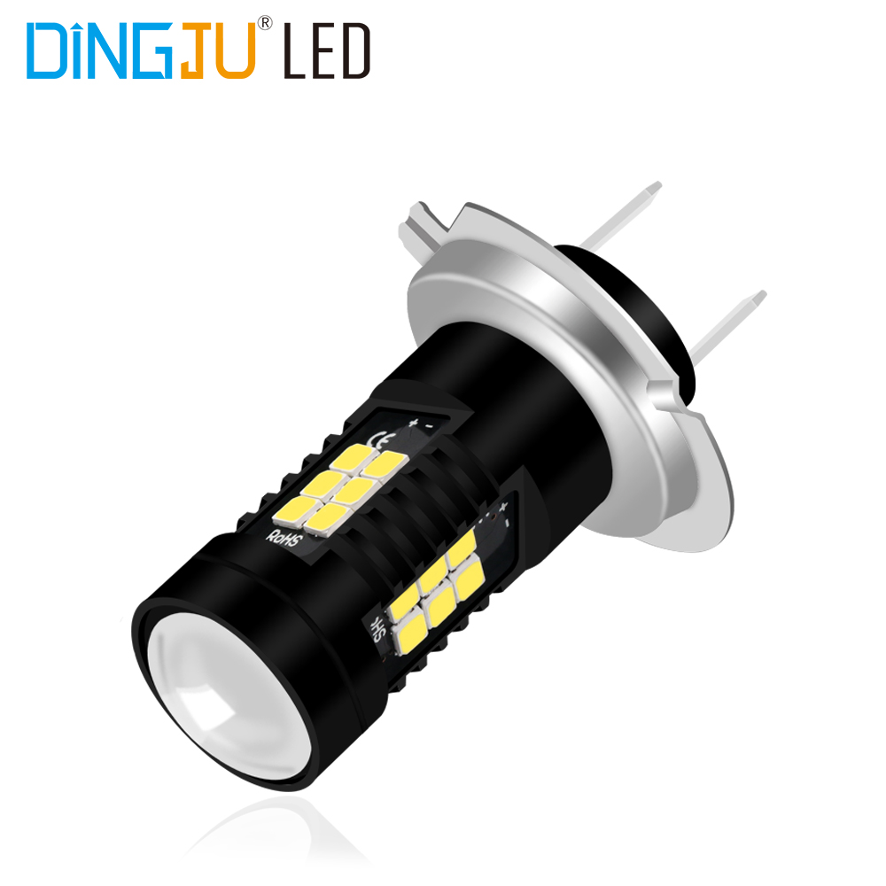 Factory direct sale led h7 2835 21smd headlight auto Waterproof bulbs 12v 5.5w fog lamp good price