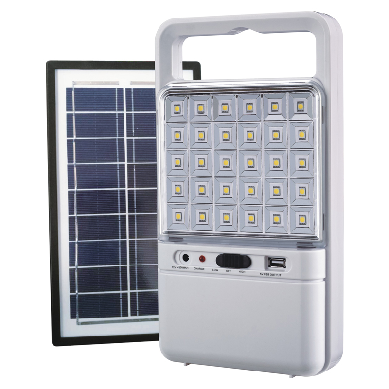 60pcs SMD LED rechargeable Solar light with 9V 3W Solar panel