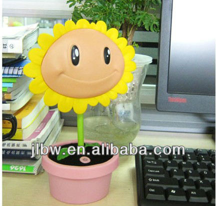 led reading lamp ,creative energy saving USB interface desk lamp ,sunflower small desk lamp