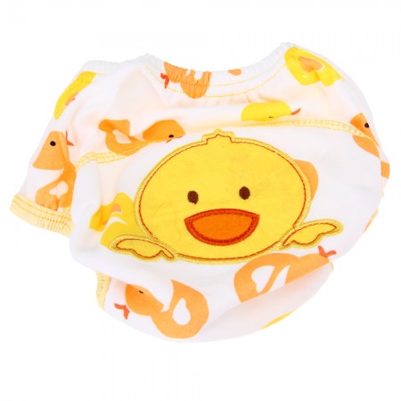 Cotton Reusable Baby Infant Diaper Pants Waterproof Cover Training Duck Print