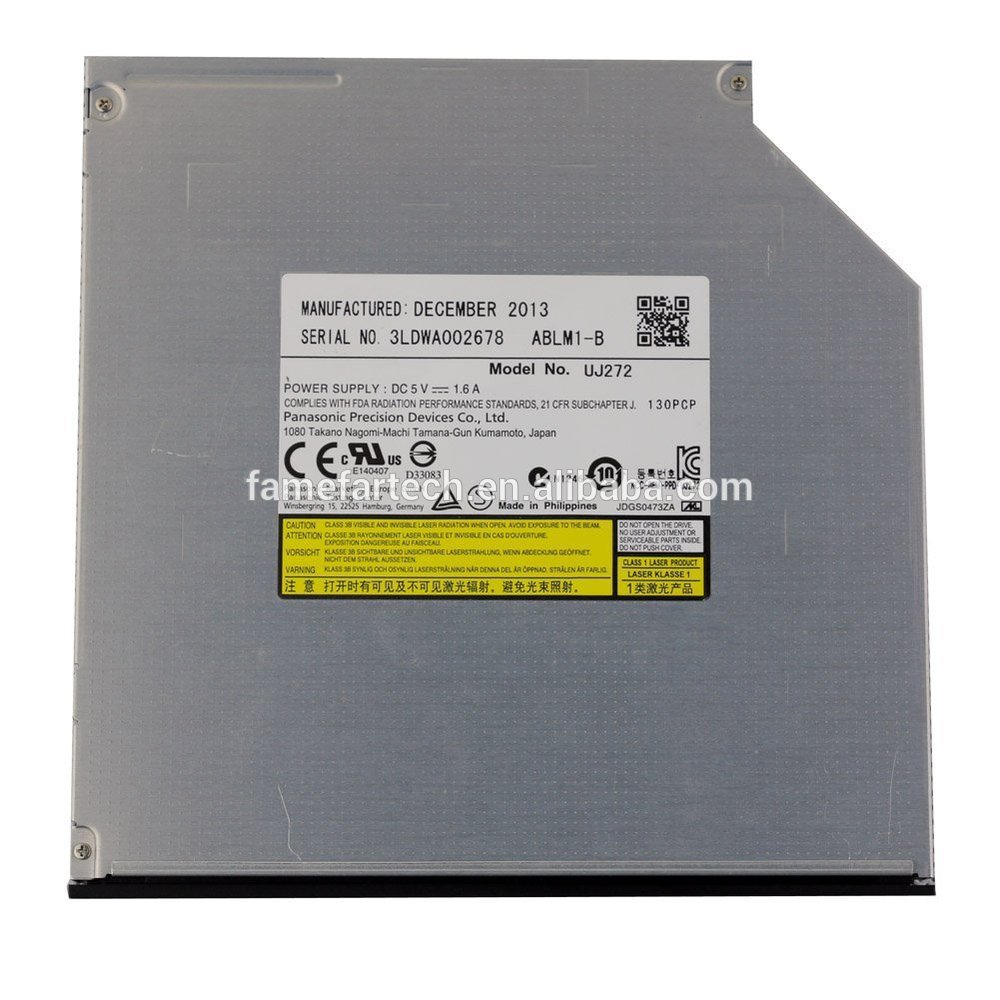 blu-ray writer 9.5mm SATA Tray load internal DVD drive UJ272