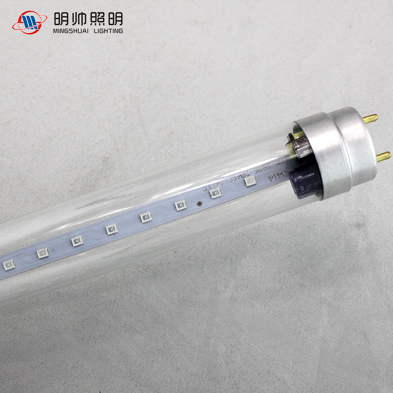 Mingshuai T8 0.6m 9W 560nm Good Quality Led UV Tube