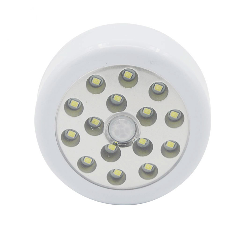 Goldmore circle Cordless 15LED motion sensor light for bathroom