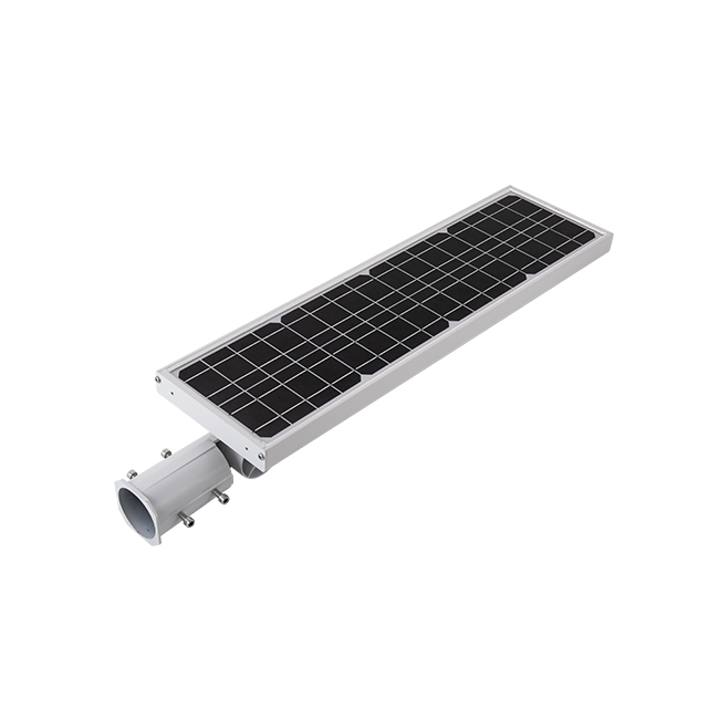 Gray Ip65 90w Arm Adjustable Solar Battery Box 30w Module Led Street Light