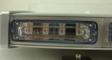 Aluminum Frame Amber Warning Strobe Led Emergency Light Bar for Security Vehicles