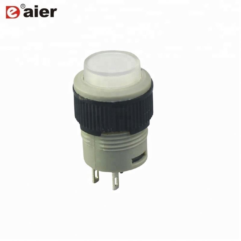 2P on-off push bush button switch