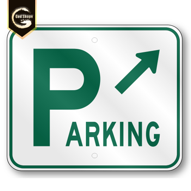 Outdoor Post Mounted UV Digit Printing Aluminum Composite Panel Signage