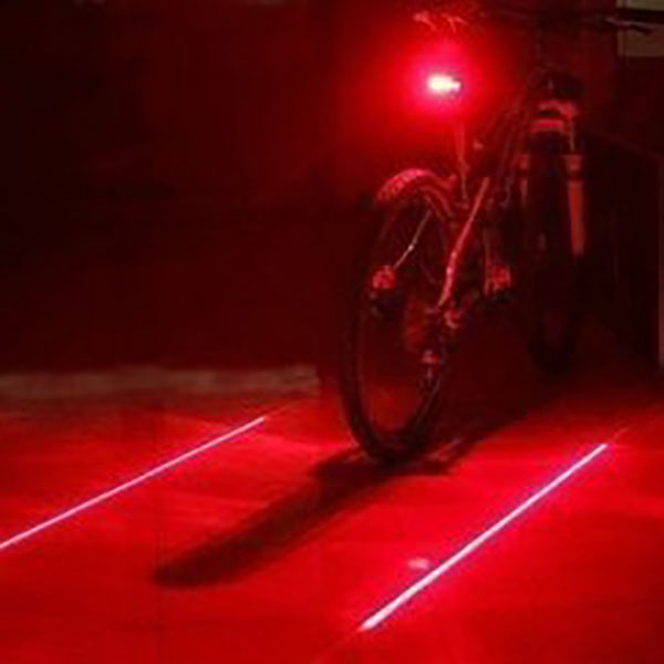 Tail Bike Light (5LED+2Laser) Best Shipping Cycling Safety Bicycle Rear Lamp Laser Warning Bike Light Bicicleta Caution