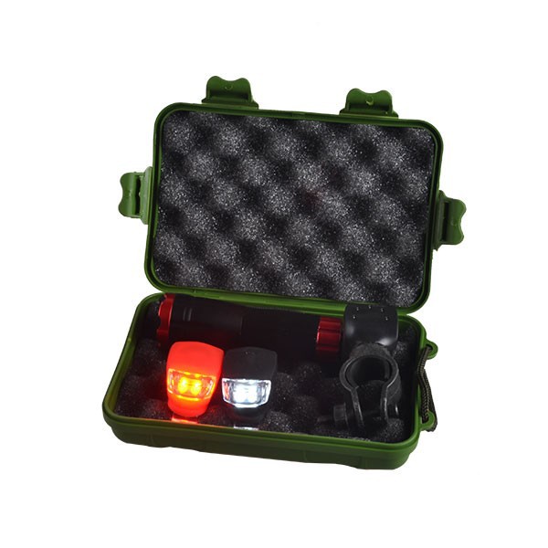 TP-1803B Zoomable LED Bicycle Front and Rear Light