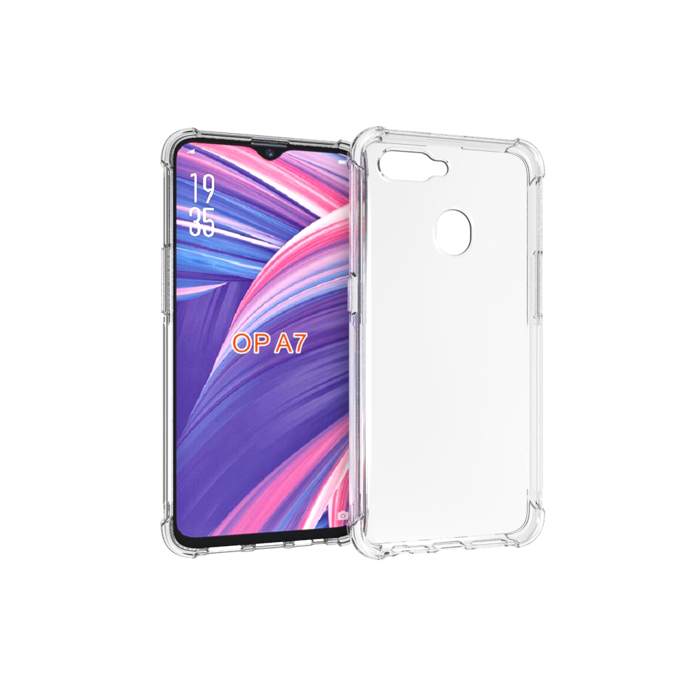 Transparent Shockproof soft  case For OPP O AX7 Tpu cover