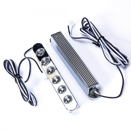 Car Auto Flashed 6 LED LED Daytime Running Light DRL Headlamp 2 Pcs