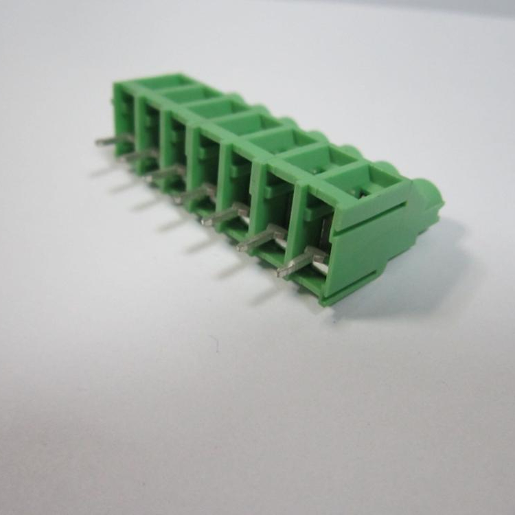 4 pin green terminal block connector