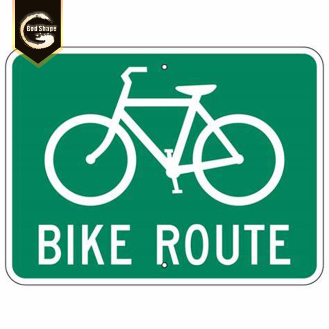 Shape Reflective Road Safety Signs Warning Road Traffic Sign