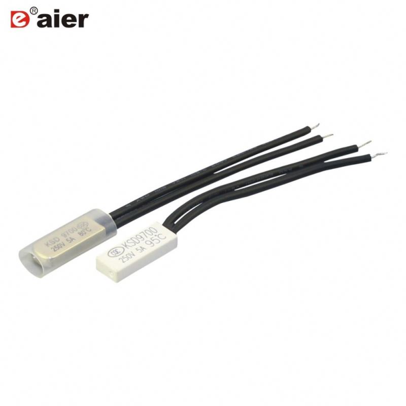 Adjustable High Temperature Ceramic Bimetallic Thermostat