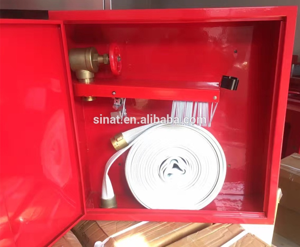 1.5 fire hose cabinet with American type hose reel rack