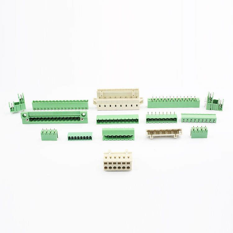 3.8mm green male 2 pin 12v ac dc dc terminal block