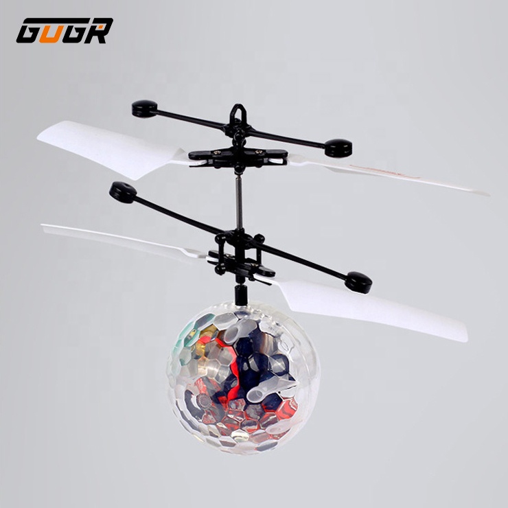 RC Flying Ball Drone, RC Infrared Induction Helicopter Ball Drone, Built-in Hoover LED Lighting for Kids