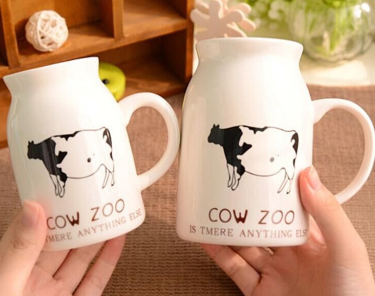 Large parent-child cup milk ceramic mugs