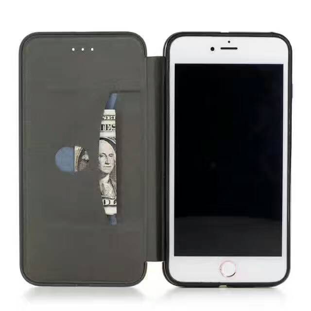 Luxury Leather Flip Folio Shell Case for apple iphone 6 6S 6PLus Cover