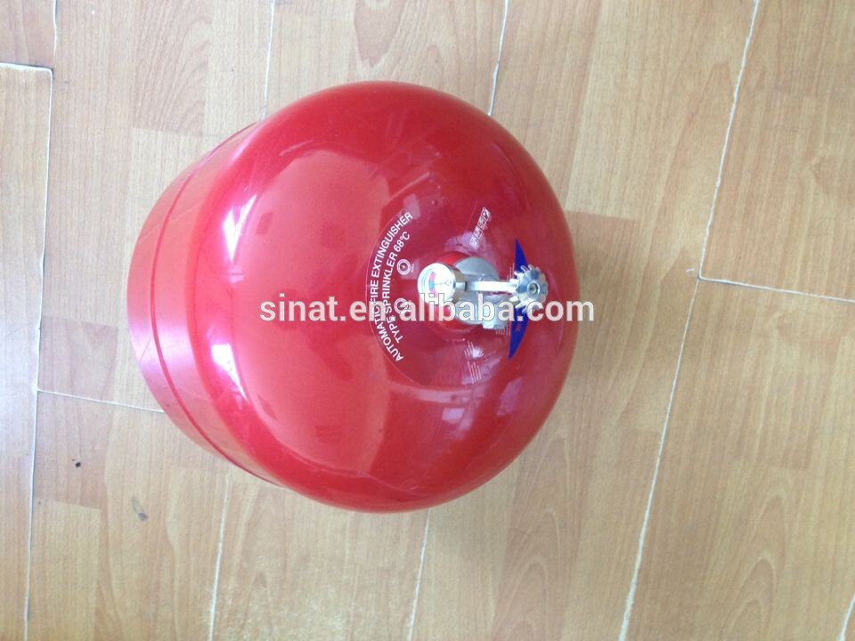 12Kg ceiling red steel fire extinguisher automatic type CE standard