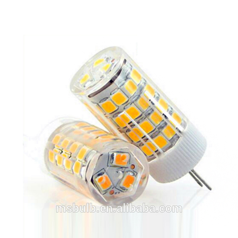 China Zhejiang factory direct sale, SMD2835 ceramic G4 led light 220-240V 6W 550lm TUV CE approved hot sale