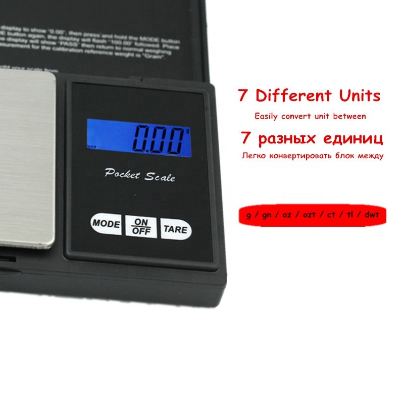 200g 0.01g Accurate Weight Balance Digital LCD Pocket Electronic Weighting Jewelry Coin Gold Scale g/ oz/ gn/ ct/ dwt/ ozt Stock