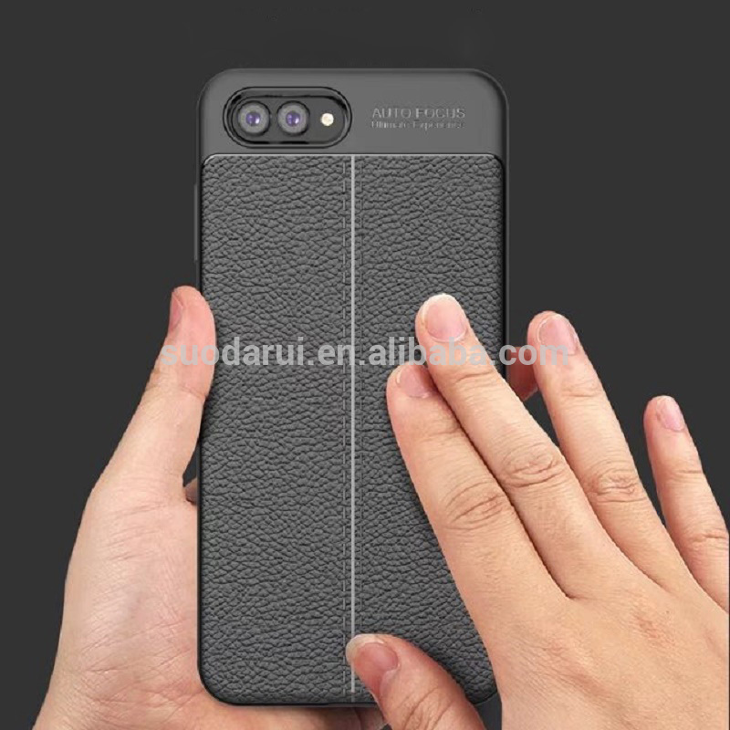 New Design Carbon Fiber Lichee Pattern For Huawei nova2S Soft TPU Case For Huawei nova2S