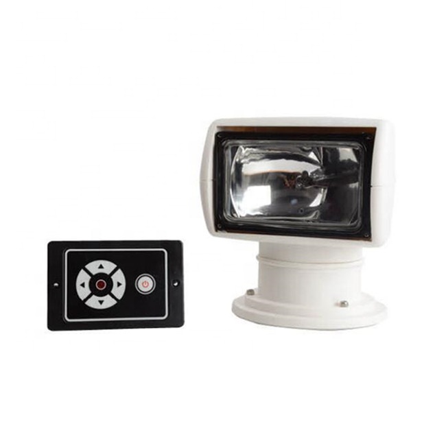 TG25-A 100w halogen bulbs yacht boat rotating automatic searchlight for fishing DC 12V/24V marine grade