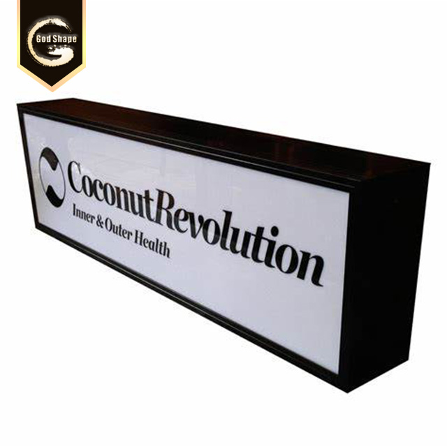 Double Sided Light Box Customized Size with Aluminum Profile Frame