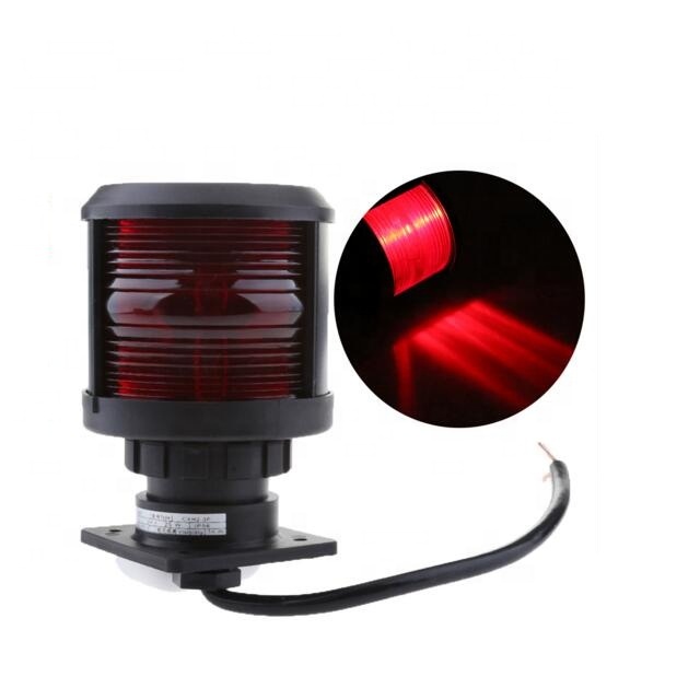 12V 25W Single Deck Waterproof marine navigation signal light lighting CXH2-3P