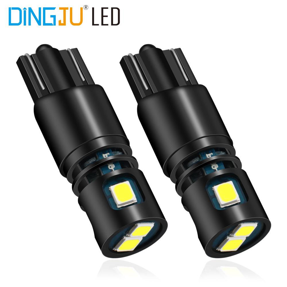 Factory Direct Price Bulbs 10-30v T10 5smd 2835 Car Led Decoding Light Interior Licence Plate Lamp Of Low