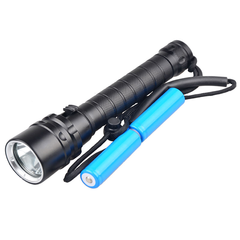 Underwater 100m 2000Lumens Scuba Diving Equipment Dive Torch LED Diving Light