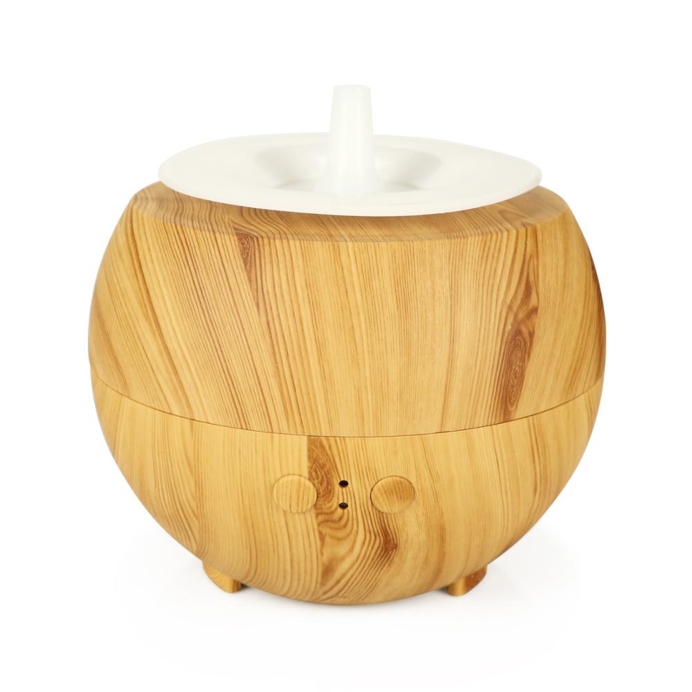 2019 Best Sale Essential Oil Diffuser Wood Grain, New Design Aroma Diffuser Wood Ultrasonic, Wood Grain Aromatherapy Diffuser