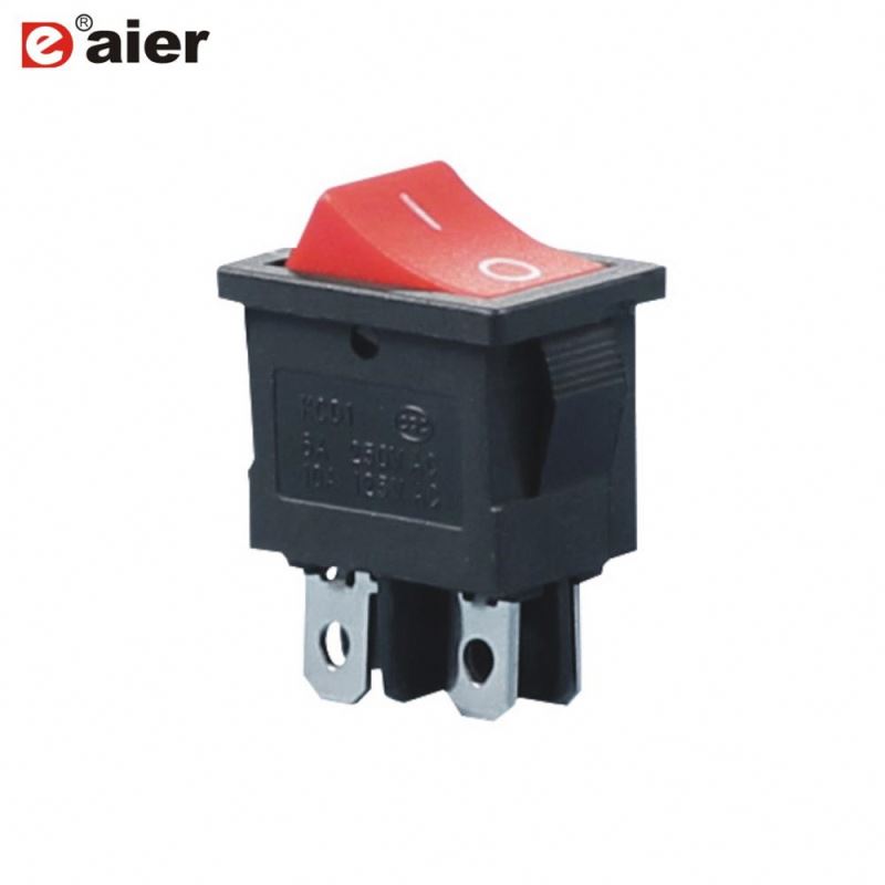 Mini 4PINS DPST ON OFF Double Pole Iec Rocker Switch
