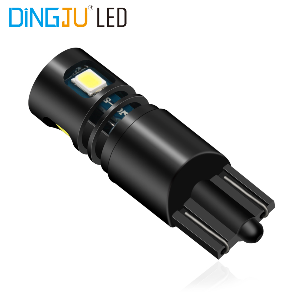 New Products Car Bulbs T10 12v W5w 5smd 2835 Led Decoding Bulb 10-30v Reading Light Licence Plate With Factory Direct Sale Price