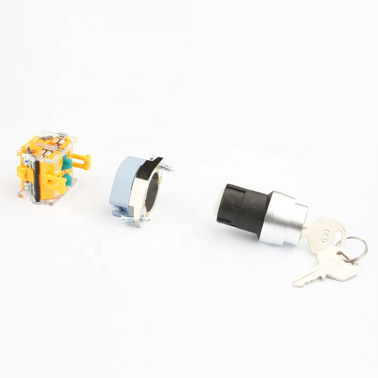 LA133 factory price hot sell 22mm 2 position switch with key