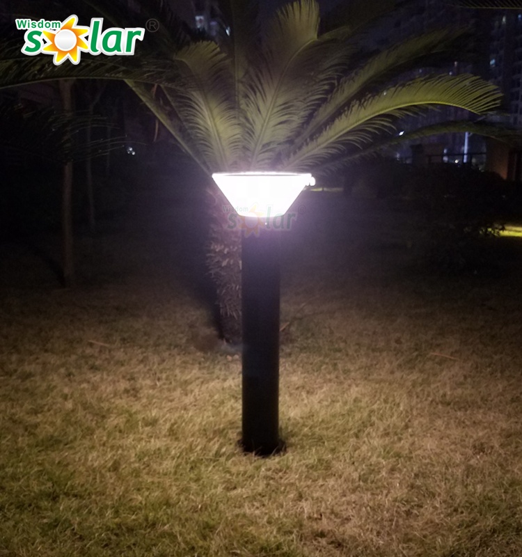 Factory price 4w solar bollard light solar LED garden light