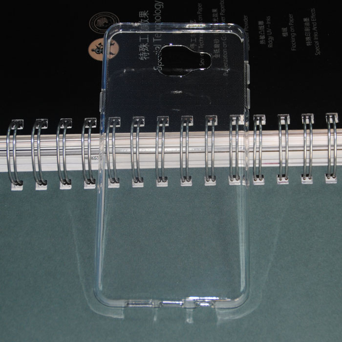 Waterproof Clear tpu cover case For samsung galaxy A7 2016 flexible soft gel case Mix colors