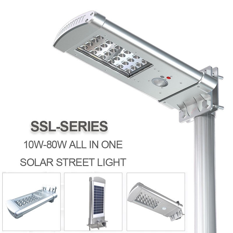 Led New Model Hybrid Anti-Theft Solar Street Light Compact