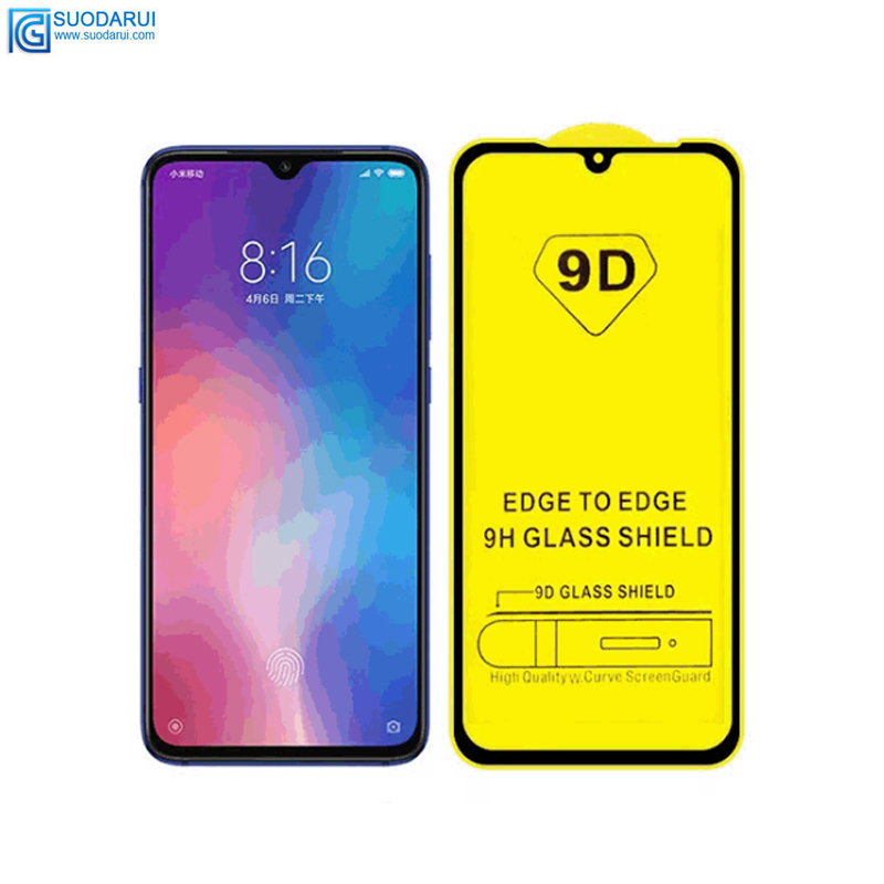 Tempered Glass Screen Protector for Samsung Galaxy A70 With 9D Backplane Full Glue 9H film