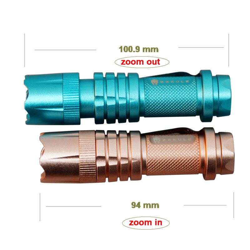 365nm Water Resistance Rechargeable Mini Hunting Ultraviolet Torch Light