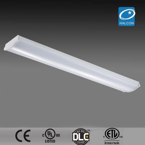 Gas Station, Parking Lot, Garage, Office, Hallway,Corridor 900Mm Linear Batten Commercial Flat Led Tube Light Fitting Lamp