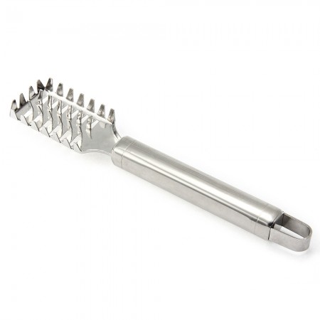 1pcs Stainless Steel Fish Scaler Kitchen Craft Scale Skin Remover Cleaner Peeler Steel Fish Tool