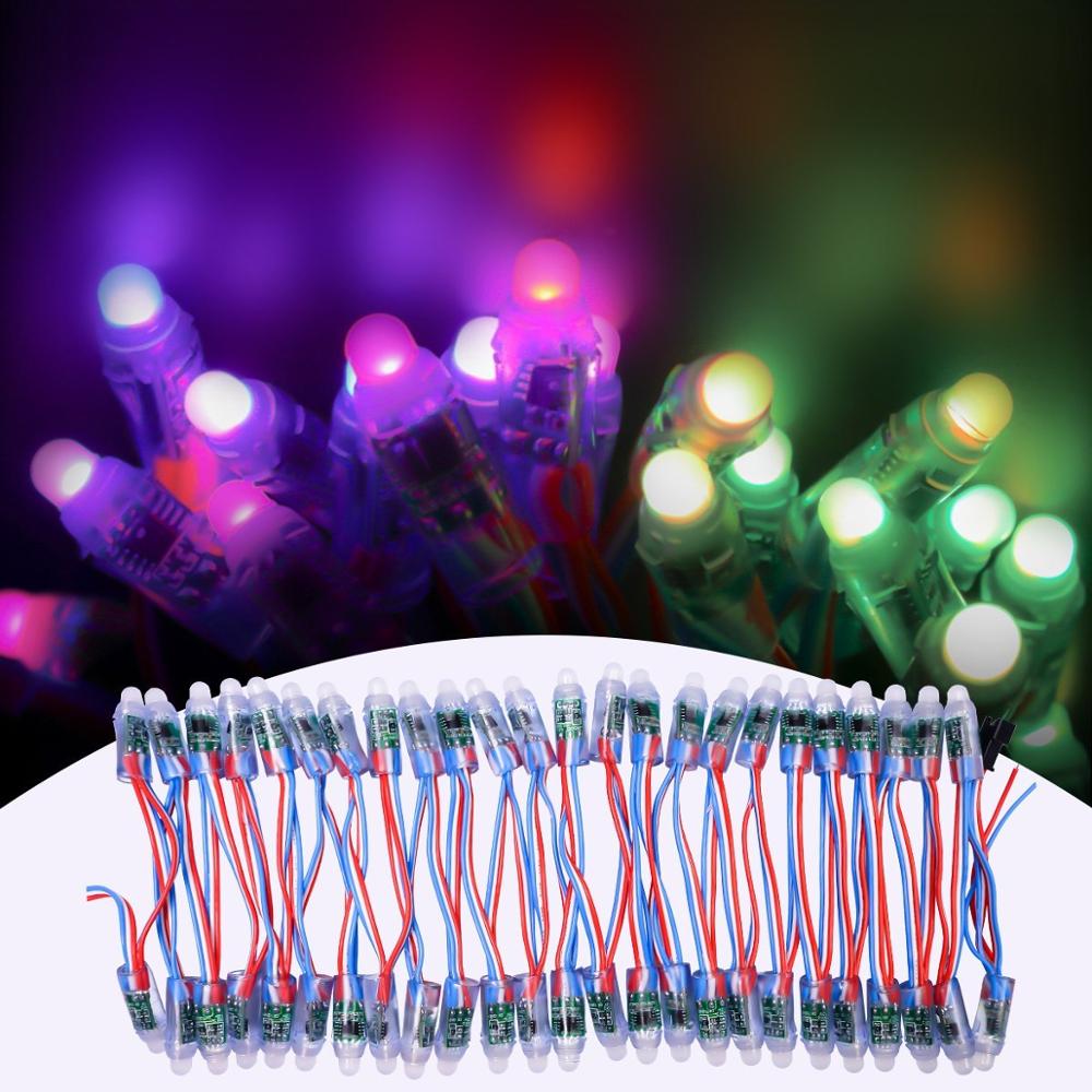 WS2811 1903 12mm Led Pixel Module DC5V Waterproof Full Color RGB String Christmas Independently Addressable LED