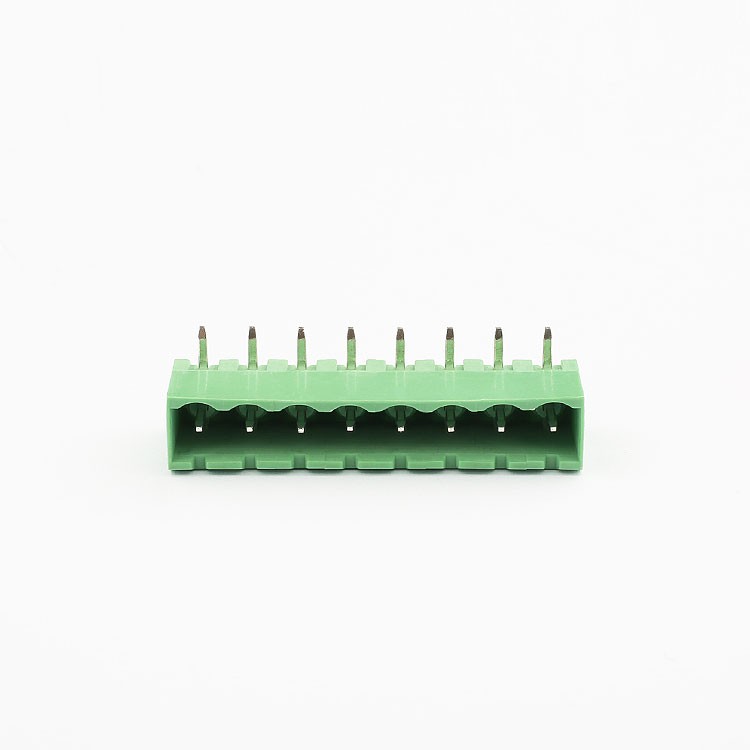 hot selling china switch supplier terminal block 12 pins spring green connector