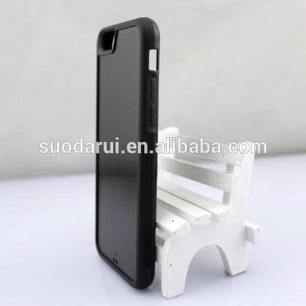 OEM Custom Design cell phone case for iphone 6 tpu frame pc hard back bumper case