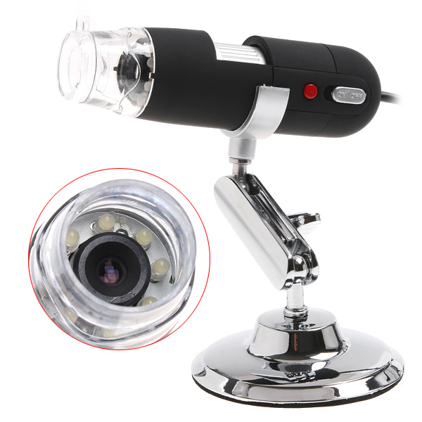 2016 High Quality 2MP 2 Mega Pixels 800X 8LED USB Digital Microscope USB Microscope Endoscope Magnifier Camera